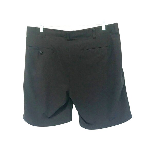 Ben Hogan Men's Flat Front Bermuda Golf Shorts Sz 40 in Black Activewear Sporty - Picture 6 of 14